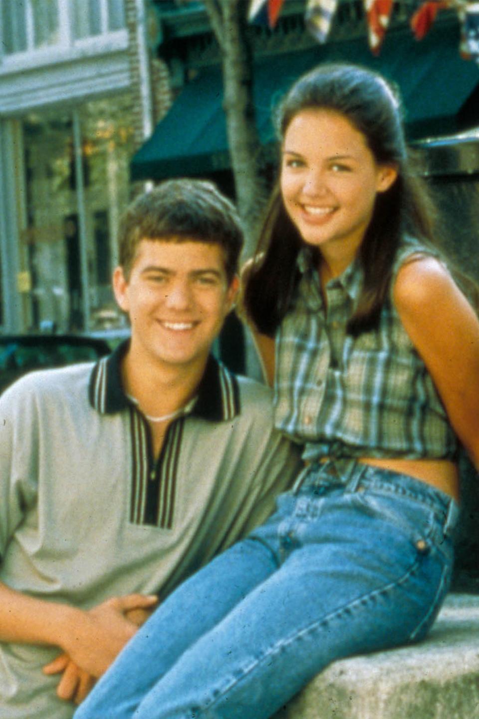 Joshua Jackson & Katie Holmes