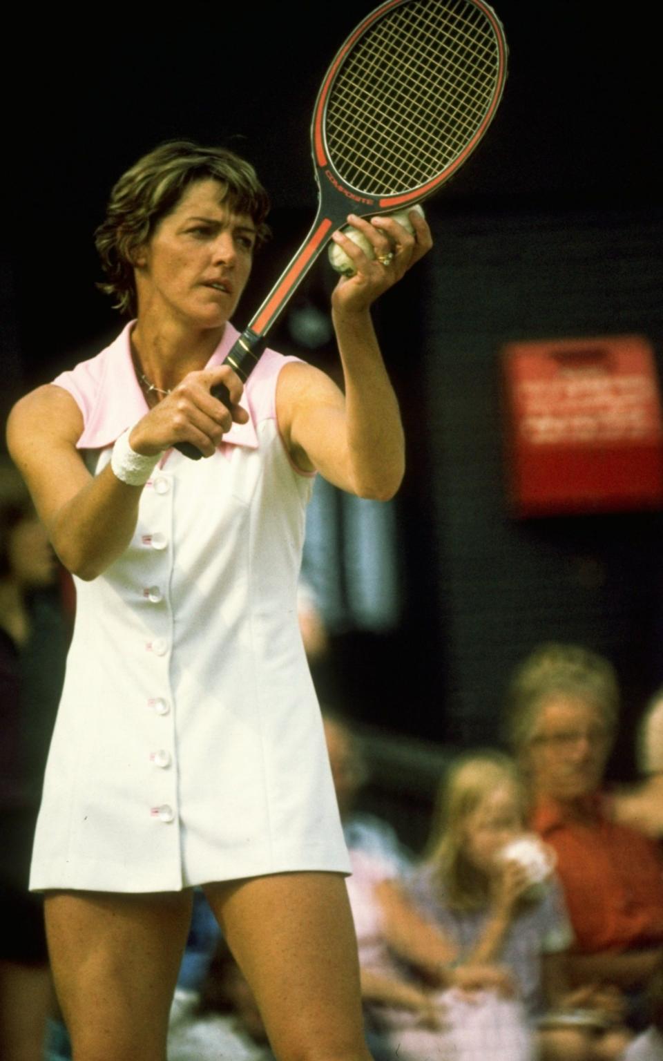 Margaret Court in action - Credit: Tony Duffy/Allsport via Getty Images