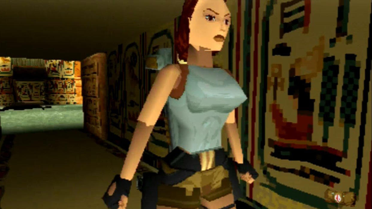  Lara Croft in Tomb Raider 1996. 