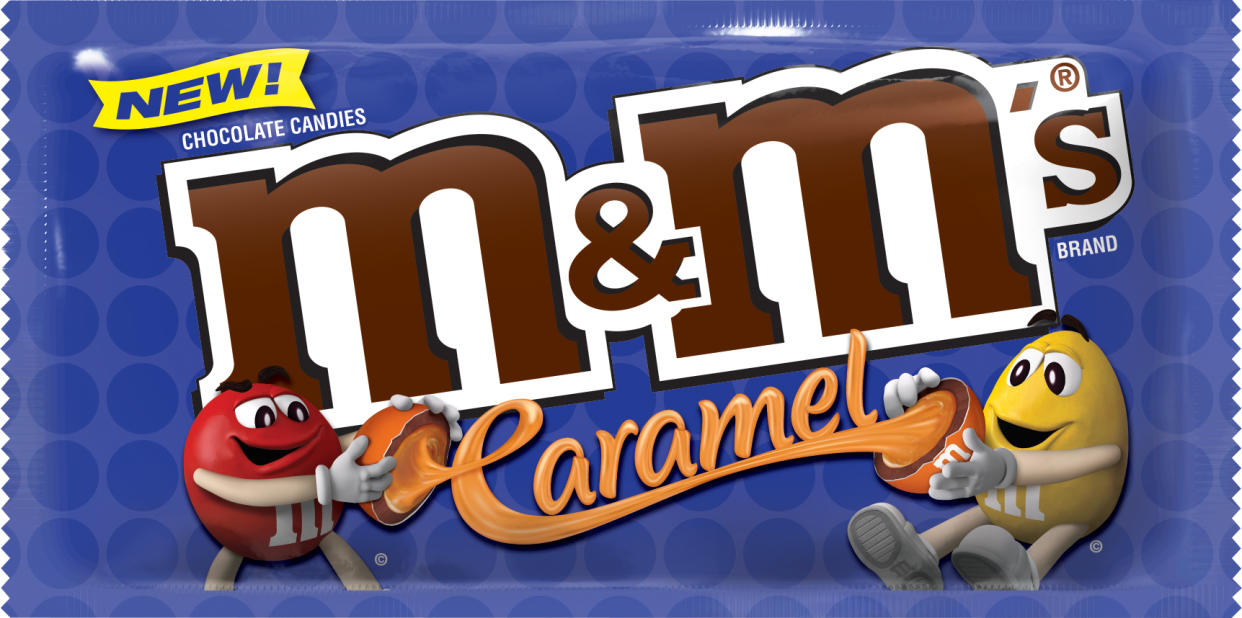 M&Ms new caramel flavor