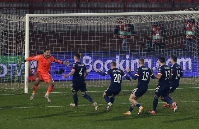 Goalkeeper David Marshall was Scotland's penalty shootout hero against Serbia