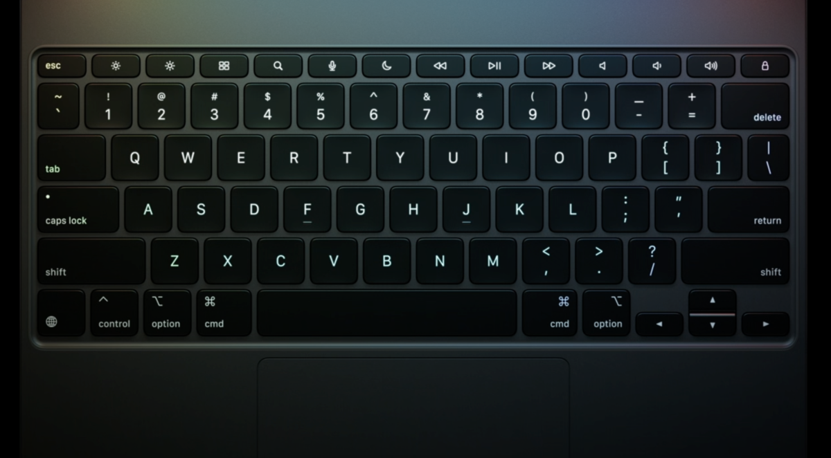 Apple’s new Magic Keyboard for the iPad Pro gets a function row and haptic trackpad