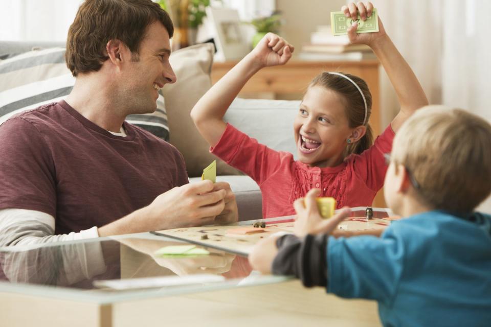 fathers day activities playing board games