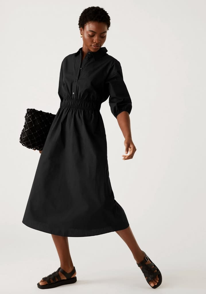 Marks & Spencer black dress