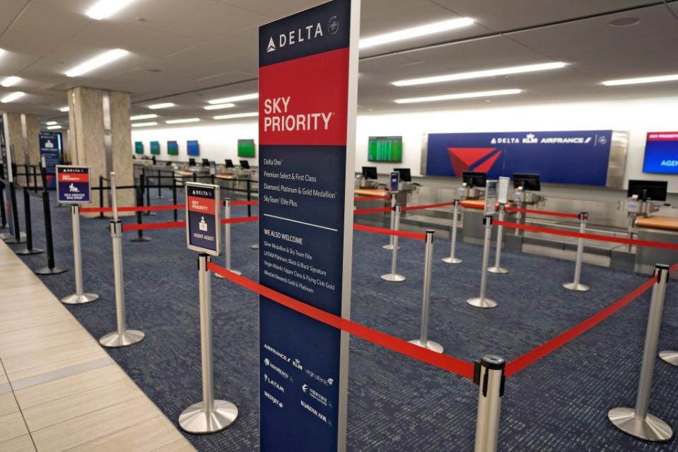Delta last raised bag fees for domestic flights in 2018. The airline said the increase will help it keep up with unspecified rising industry costs. AP