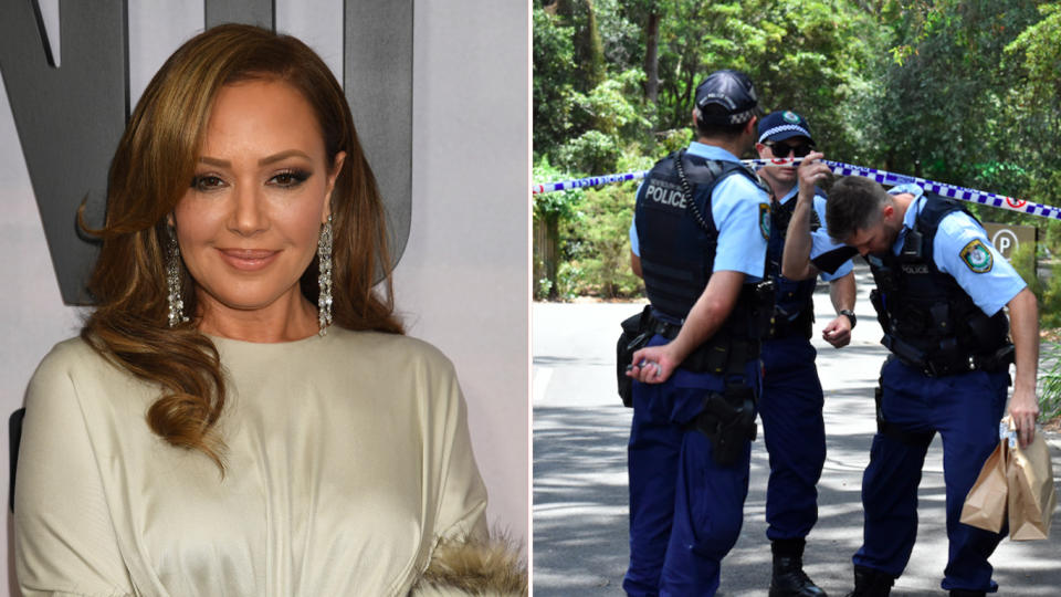 Scientology leaders have accused actress Leah Remini (pictured) and her Australian co-host Mike Rinder of inciting hatred and violence following the stabbing death of a man on Scientology premises in Sydney. Source: AAP