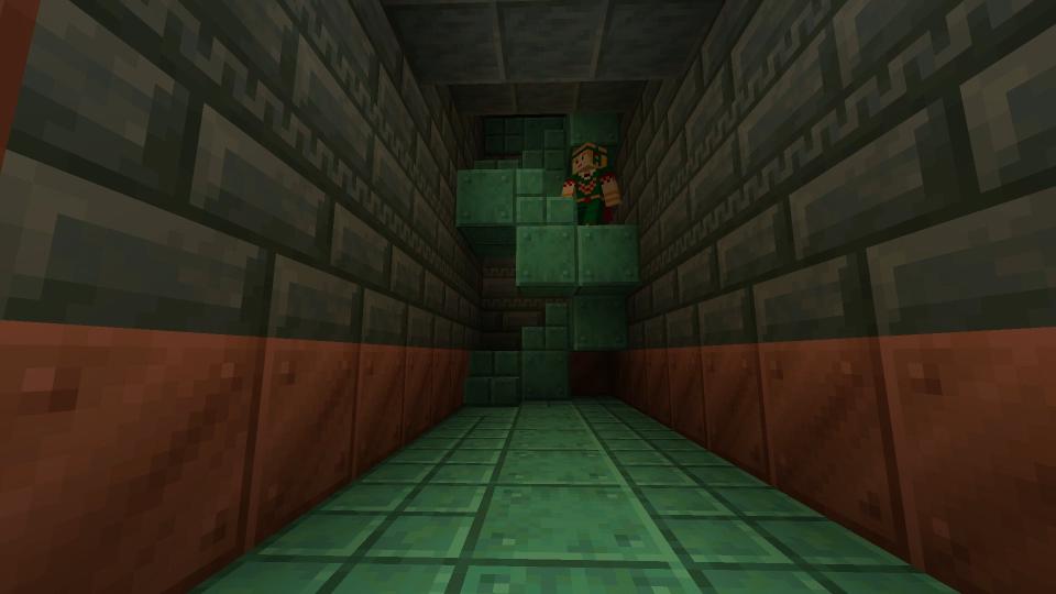 Image of Minecraft 1.21's Trial Chambers and copper bulbs.