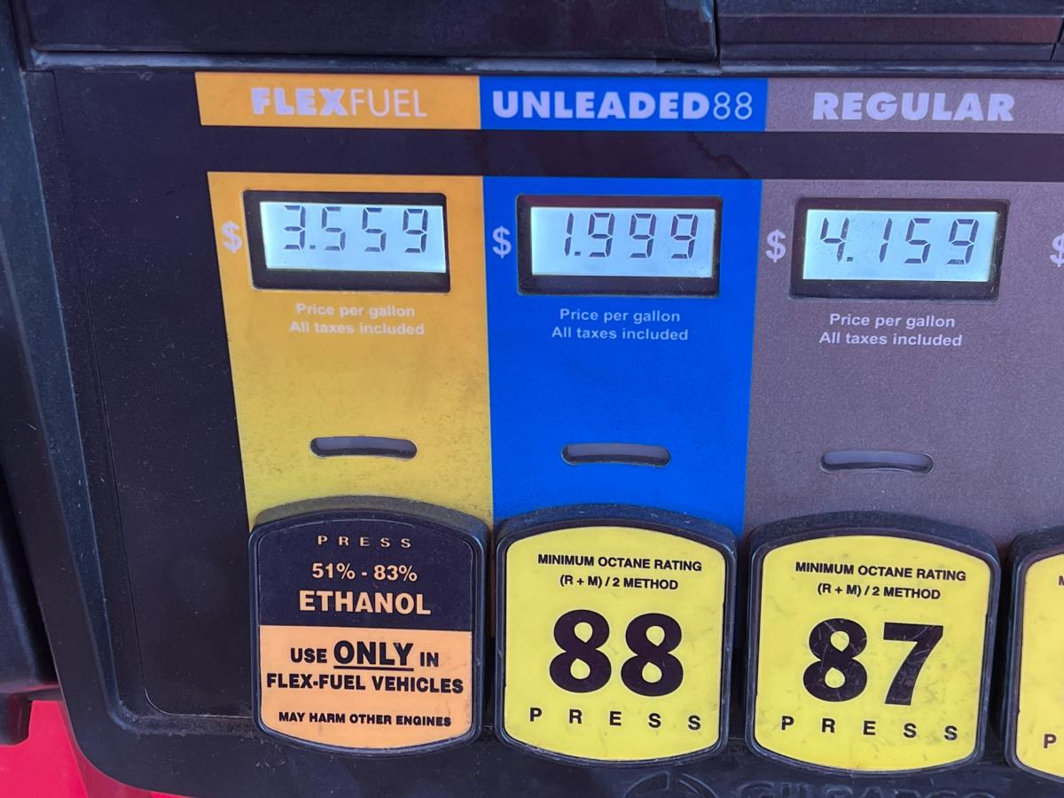 Sheetz drops price on flex fuel, offering gas for 1.85 per gallon for