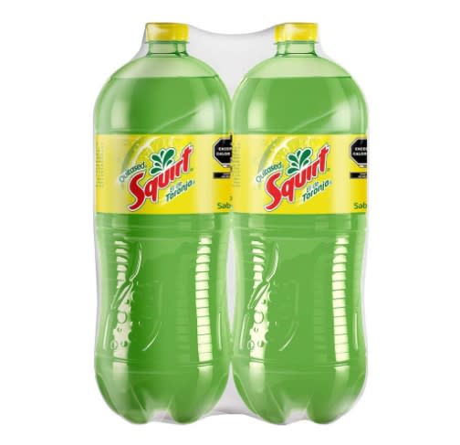 Squirt Refresco con Sabor a Toronja, Botellas de Plástico, Contenido 1 Paquete que Incluye 4 Refrescos en Botellas de PET de 3 Litros Cada Una/Amazon.com.mx