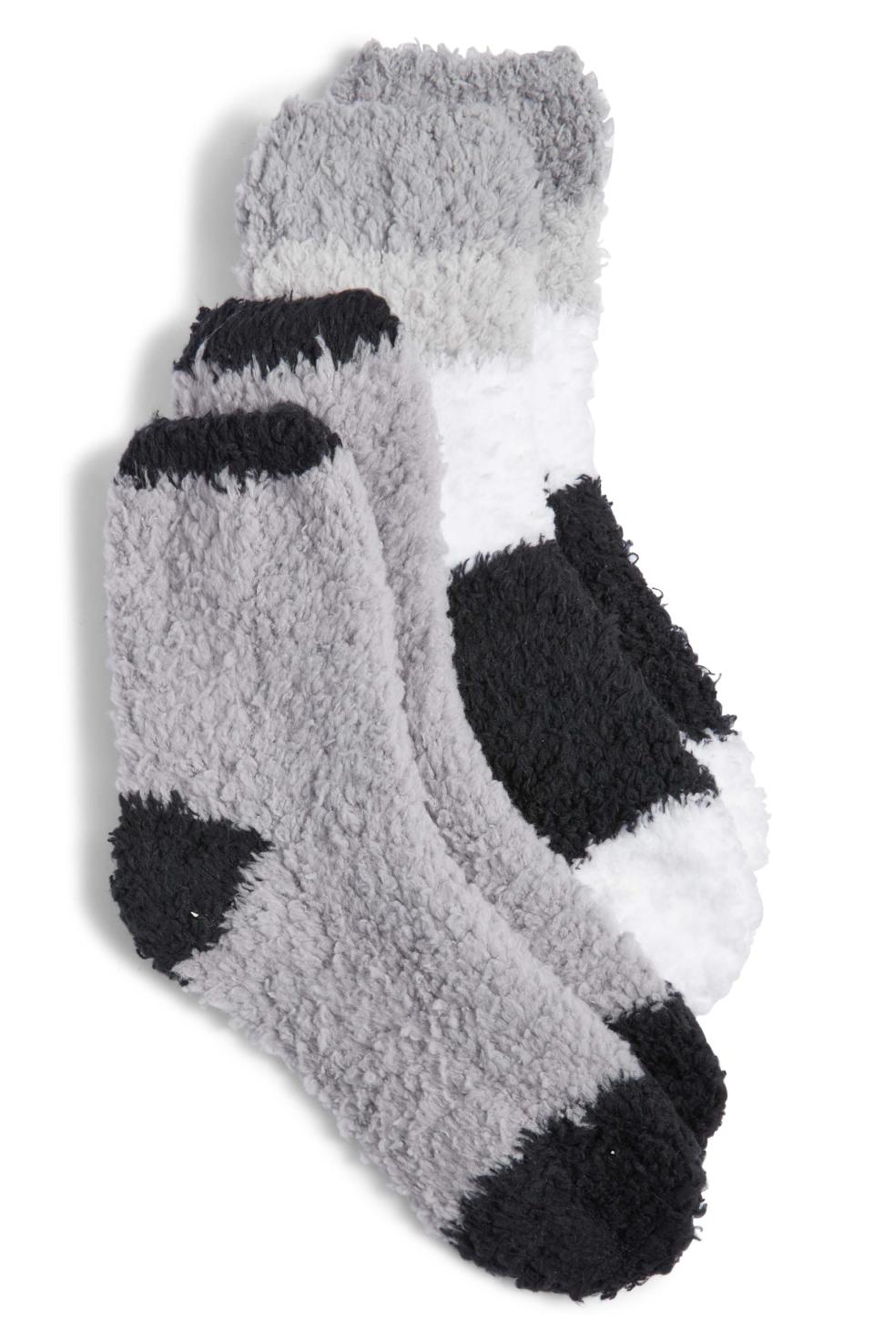 7) 2-Pack Cozy Socks