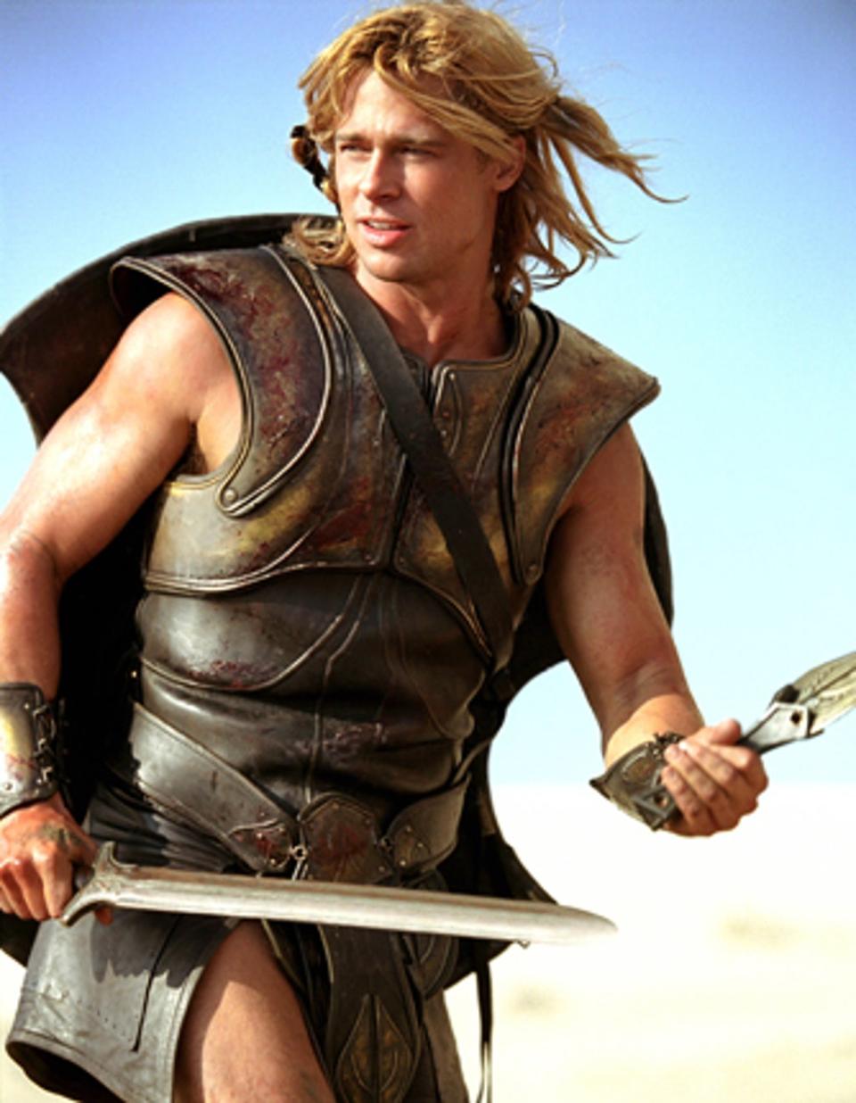 Kruger played Helen of Troy in the 2004 film, also starring Brad Pitt as Achilles (IMAGENET)