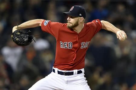 Chris Sale to start for Red Sox vs. Astros in Game 1 of ALCS