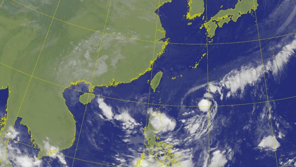 今日中南部高溫30度，週末恐有颱風攪局。（圖／中央氣象局）