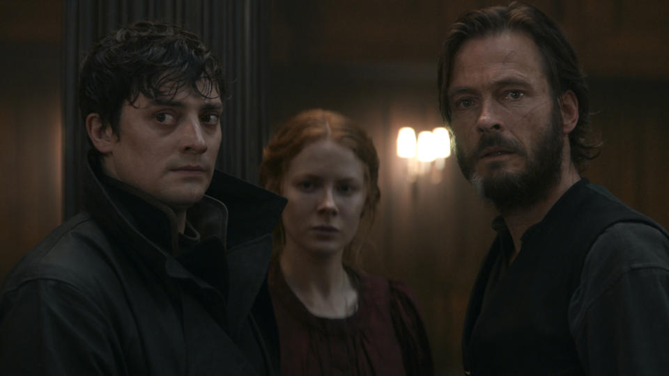 Aneurin Barnard, Emily Beecham and Andreas Pietschmann in Netflix's 1899