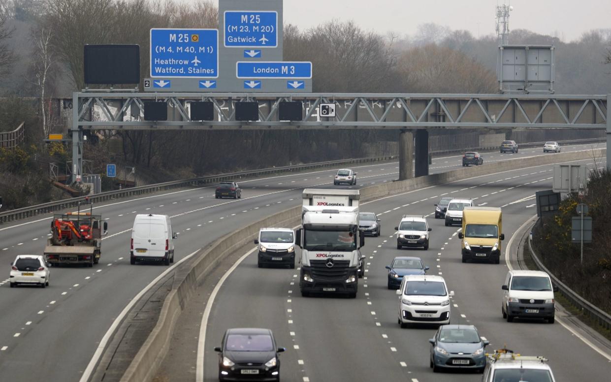 Existing data on smart motorways is being analysed - Steve Parsons/PA