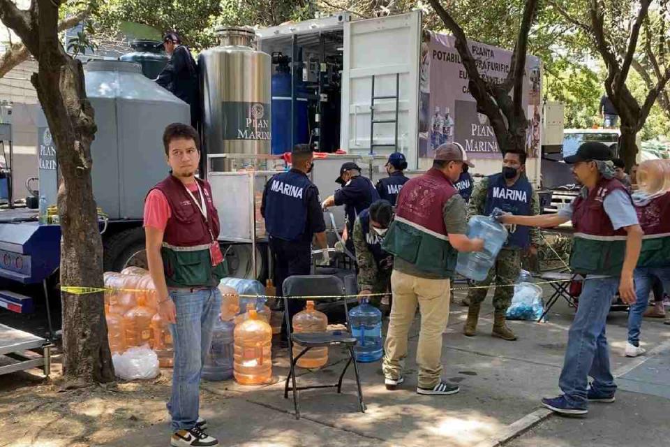 agua contaminada Benito Juárez garrafones