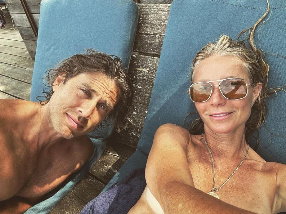 Brad Falchuk, Gwyneth Paltrow, Instagram