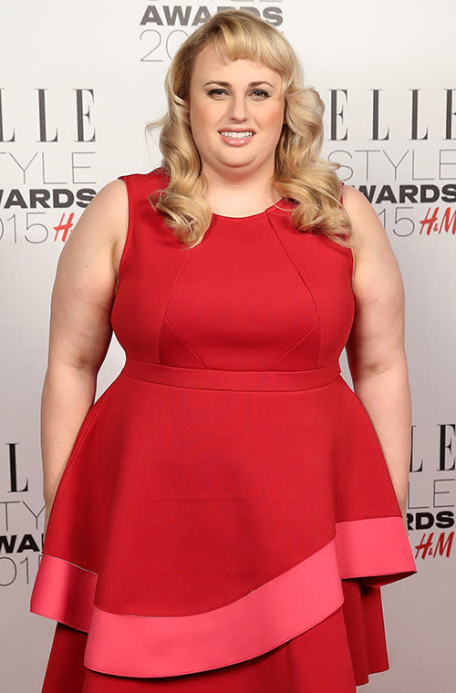 Rebel Wilson put in her best red carpet appearance yet at the Elle Style Awards this week, matching a crimson Eloquii dress with retro barrel curls.