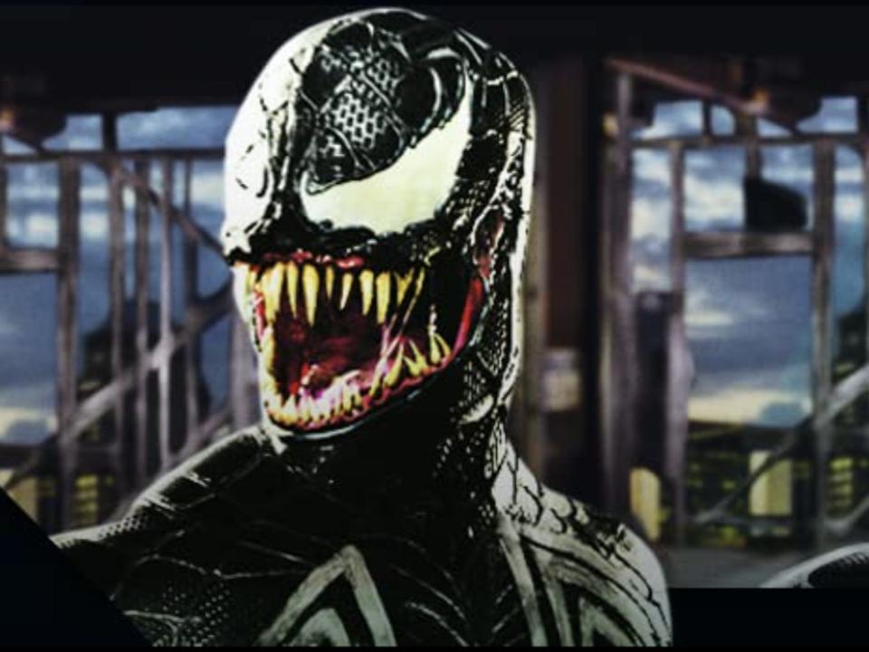 A photo of Venom from "Spider-Man 2."