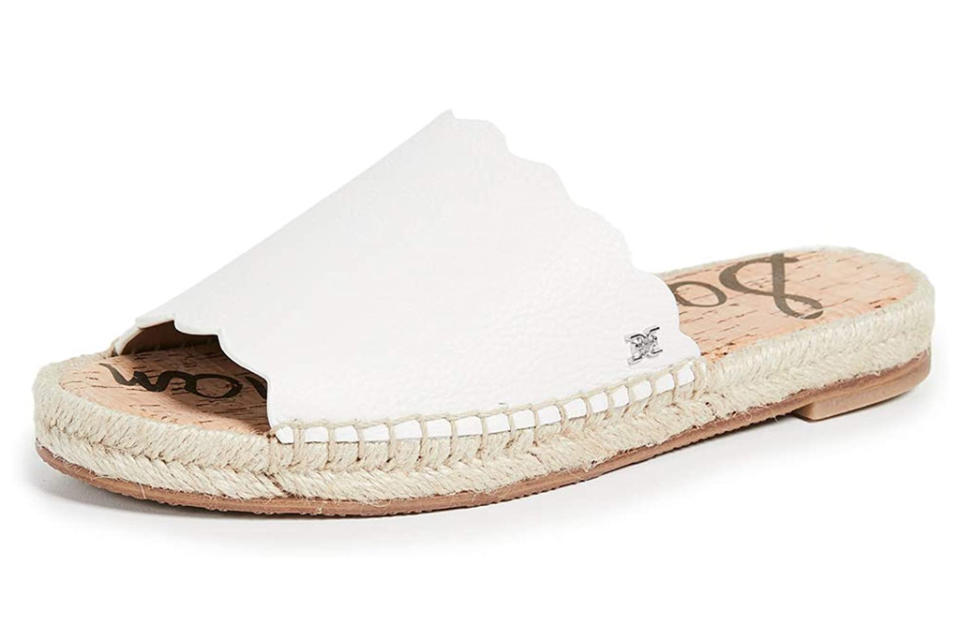 sam edelman, white sandals