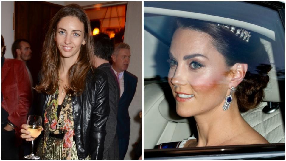 Kate Middleton and Rose Hanbury crossed paths at last week's state banquet at Buckingham Palace. Photo: Getty Images