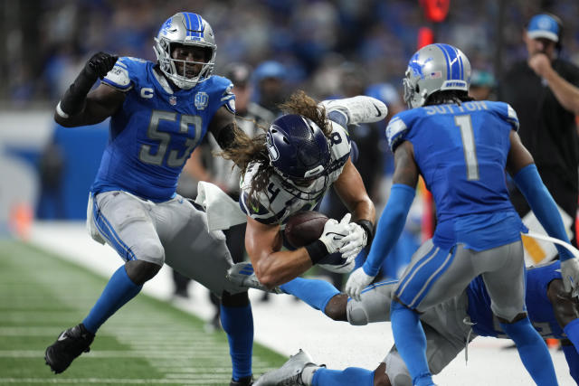 Lions, Campbell get mixed results on fourth downs in OT loss to Seahawks