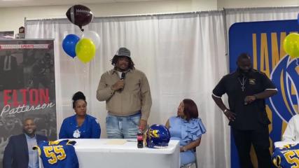 Watch: Rickards athletes sign to play college sports, Marcus Riley signs with agent