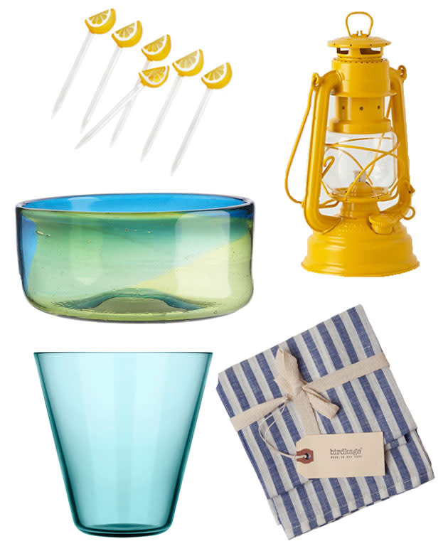 Perfect tabletop accessories for outdoor entertaining: