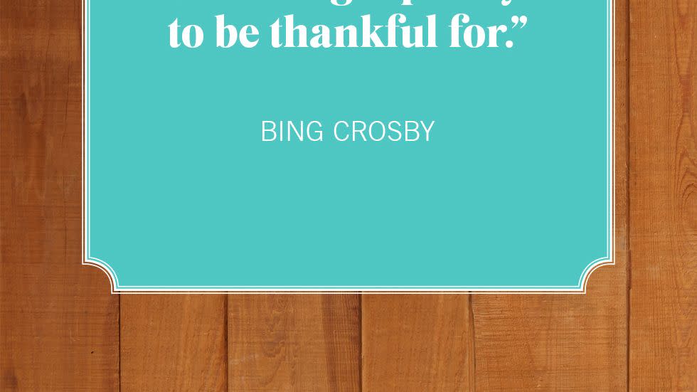 thanksgiving quotes bing crosby