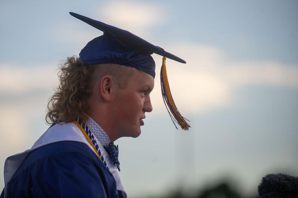 Scenes from Anderson County High's graduation held at their football stadium in Clinton, Tenn. on Friday, May 13, 2022.