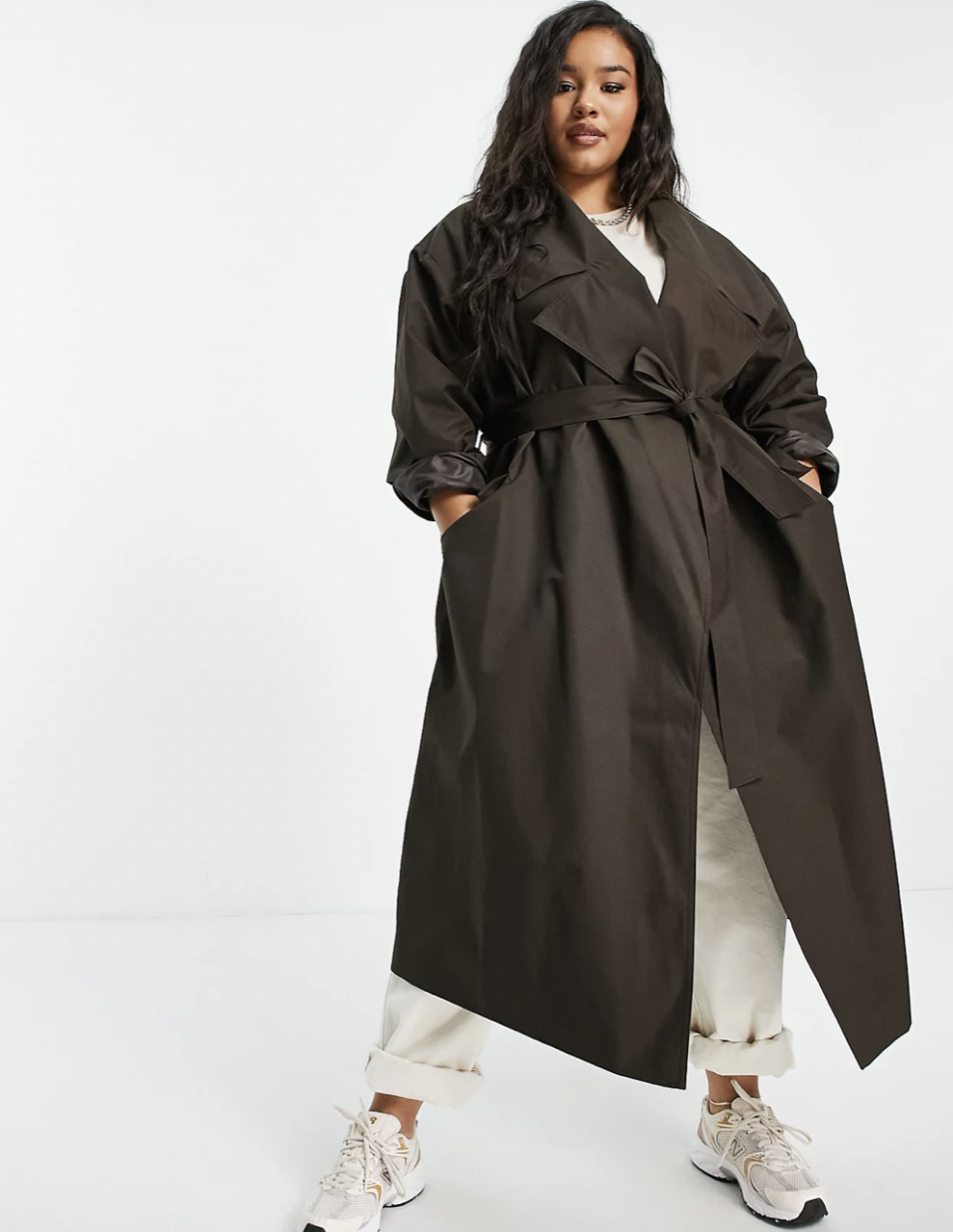 16) Waterfall Trench Coat