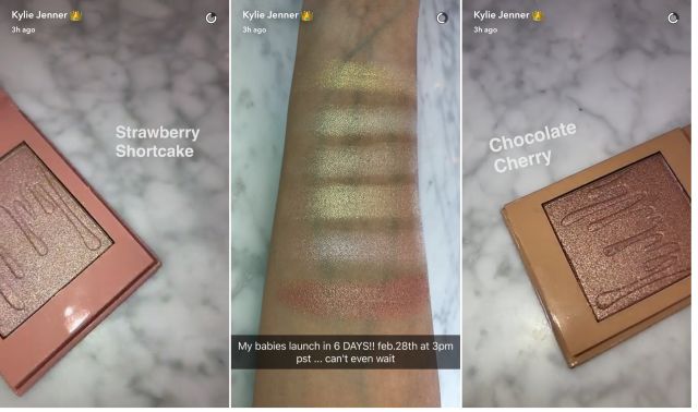 Take a deep breath because Kylie Cosmetics' highly anticipated highlighter  line is finally here