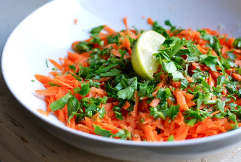 Carrot and parsley salad