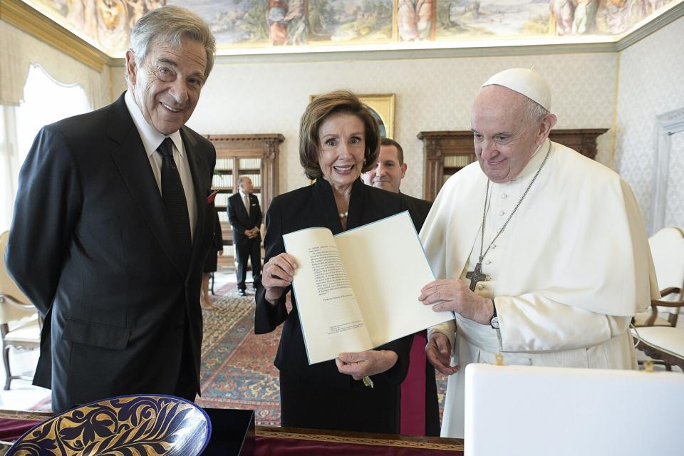 Speaker of the House Nancy Pelosi visit to Rome