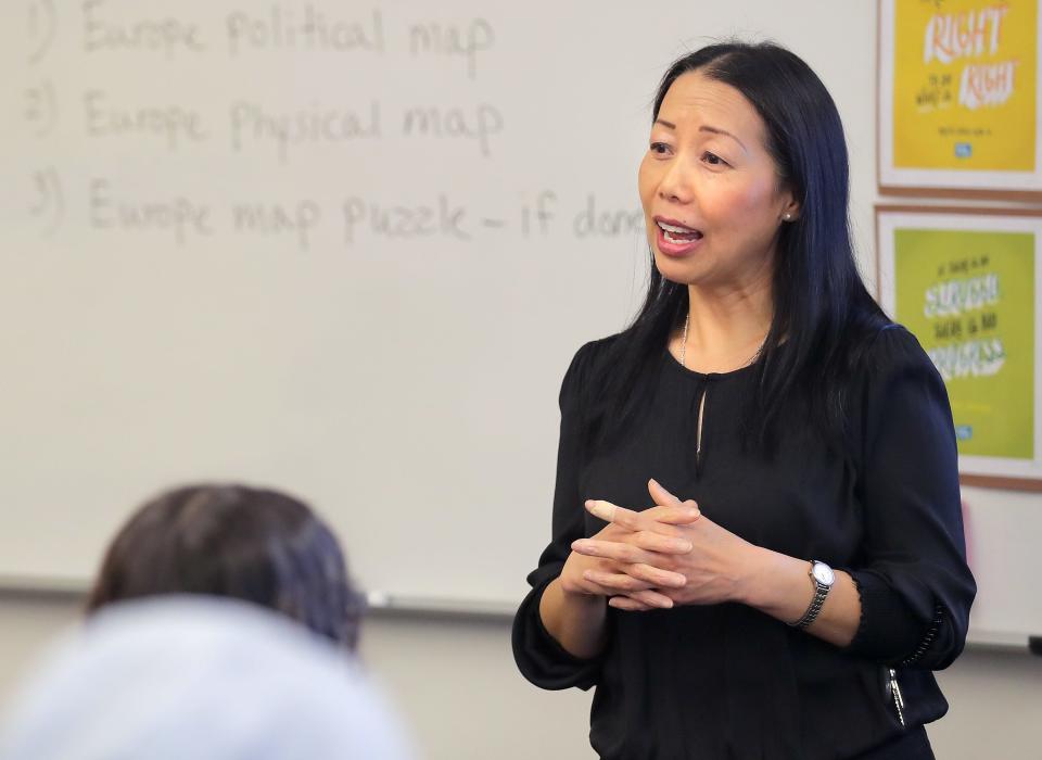 Wilson Middle School seventh-grade teacher Chia Lee has long made the history of Hmong Americans in Appleton part of her classes.