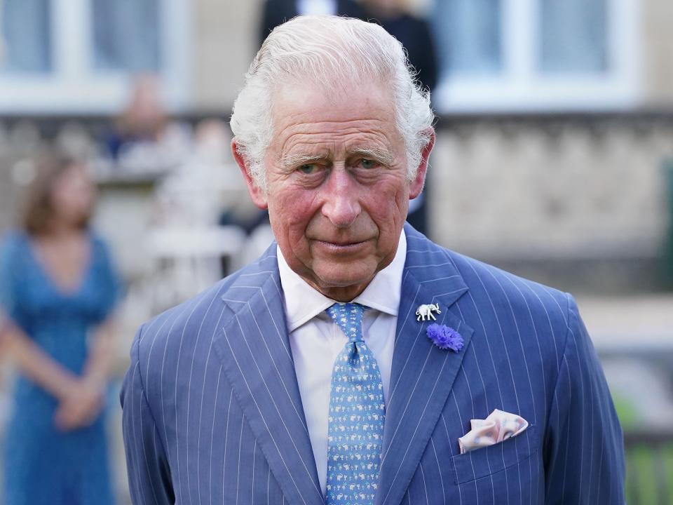 King Charles III pictured at Lancaster House in July 2021.