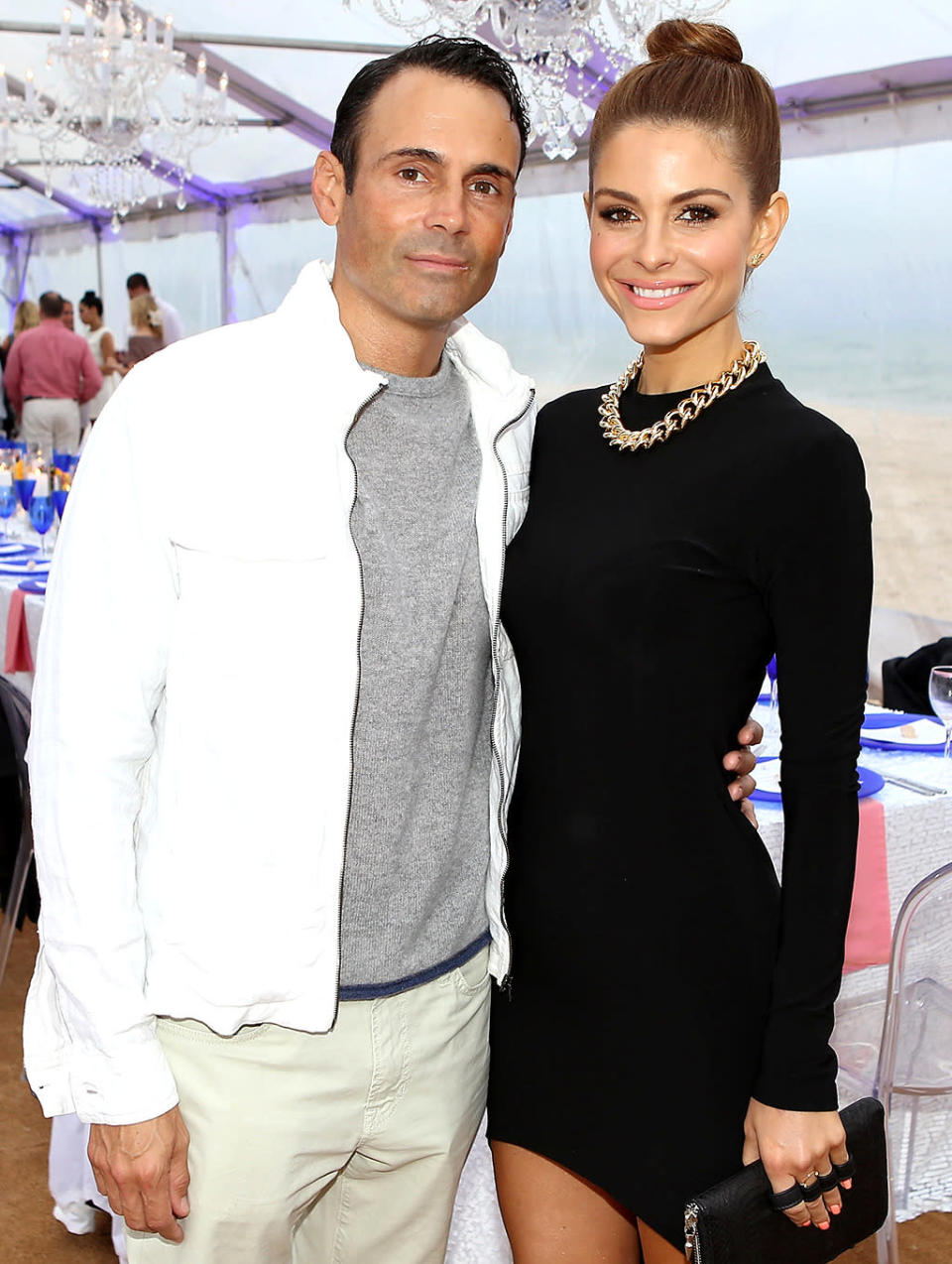 Kevin Undergaro and Maria Menounos 