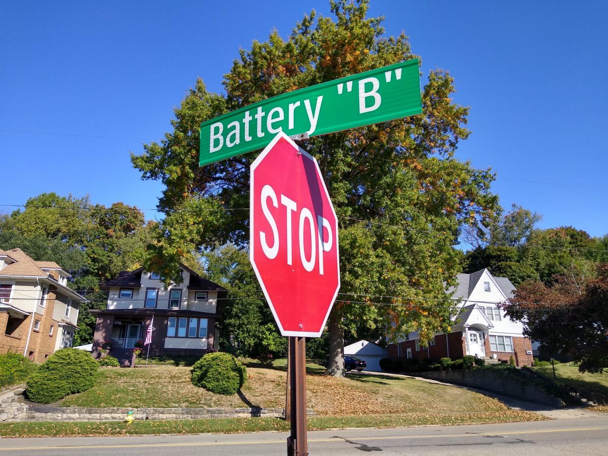 Battery B Street is an oddly named Akron thoroughfare off Goodyear Boulevard in Goodyear Heights.