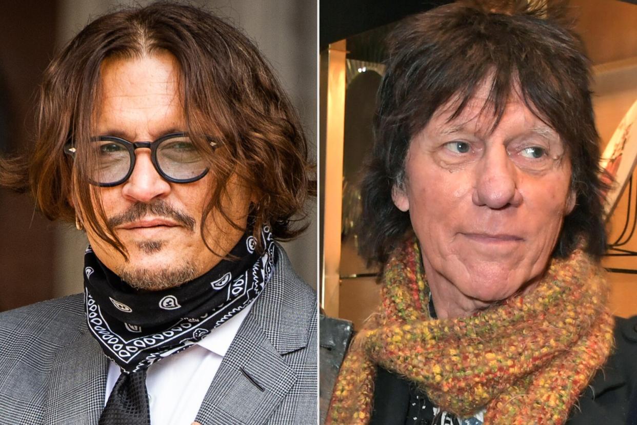 Johnny Depp, Jeff Beck