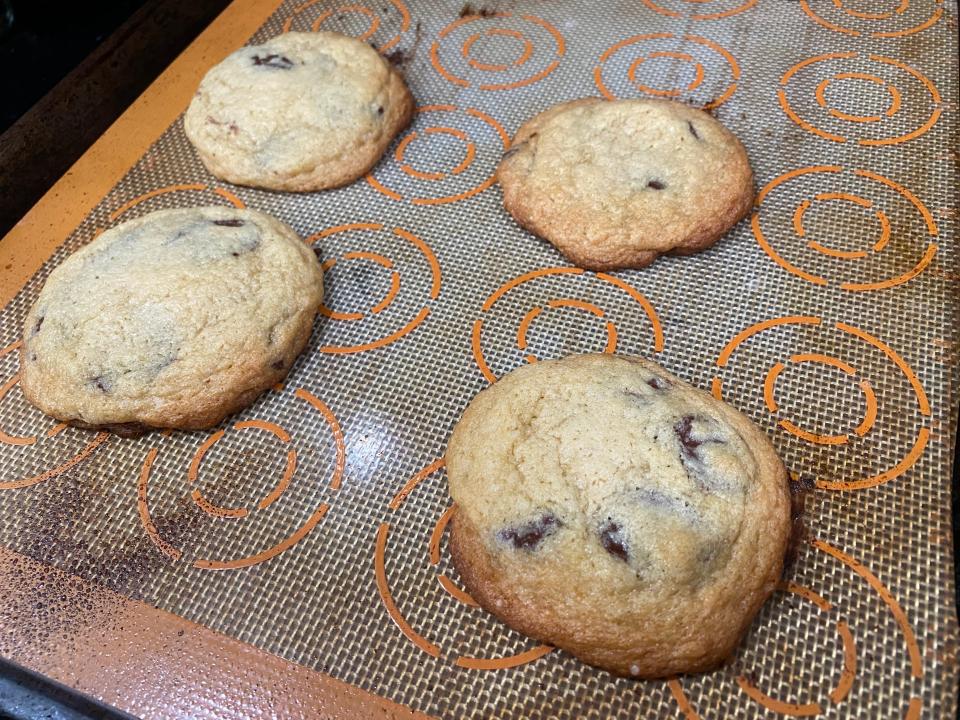 miso paste cookies baked