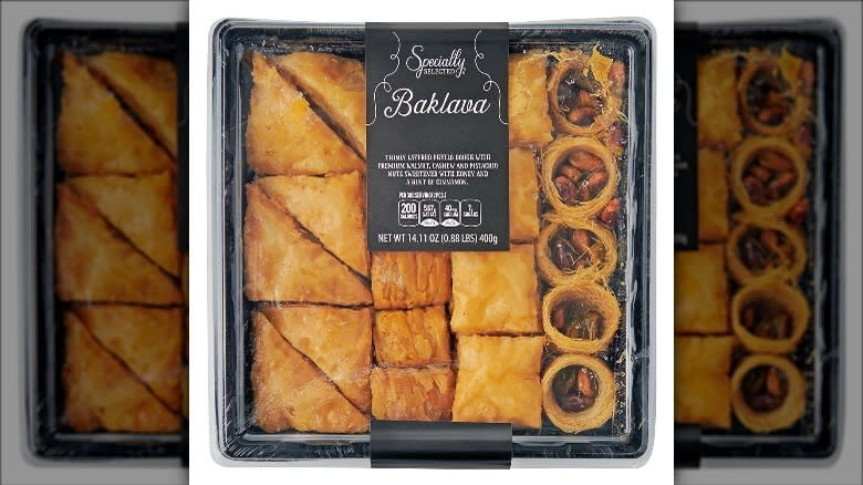 packaged baklava assortment