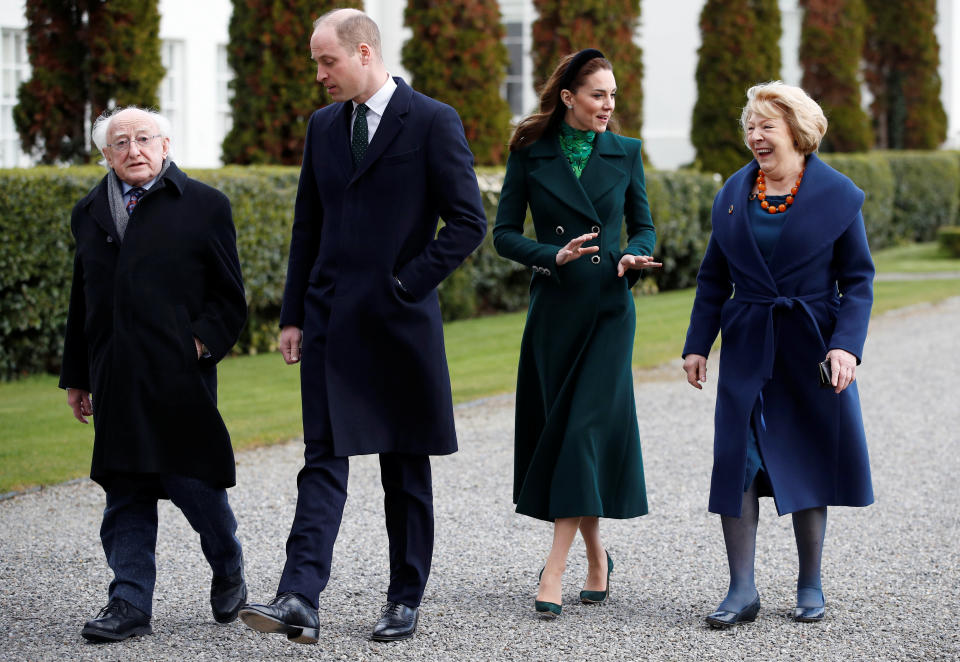 The Duke And Duchess Of Cambridge Visit Ireland - Day One