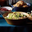 <p>We love Brussels sprout salads but wanted a quicker approach than the tedium of pulling apart the leaves. The food processor slices each sprout nice and thin with lightning-fast speed. </p><p><a href="https://www.myrecipes.com/recipe/sweet-sour-brussels-sprout-salad" rel="nofollow noopener" target="_blank" data-ylk="slk:Sweet and Sour Brussels Sprout Salad Recipe;elm:context_link;itc:0;sec:content-canvas" class="link ">Sweet and Sour Brussels Sprout Salad Recipe</a></p>