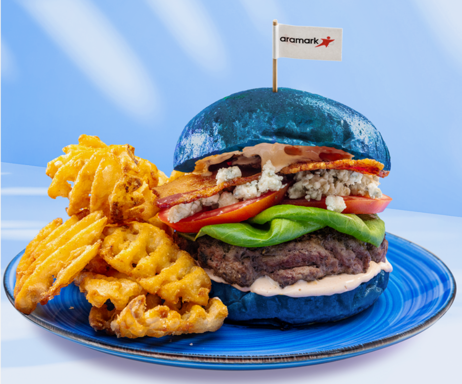 Back to Blue Burger Kauffman stadium