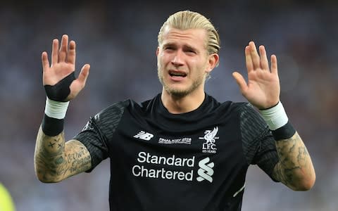 There was heartbreak for Loris Karius and Liverpool in Kiev last year - There was heartbreak for Loris Karius and Liverpool in Kiev last year - Credit: Getty Images