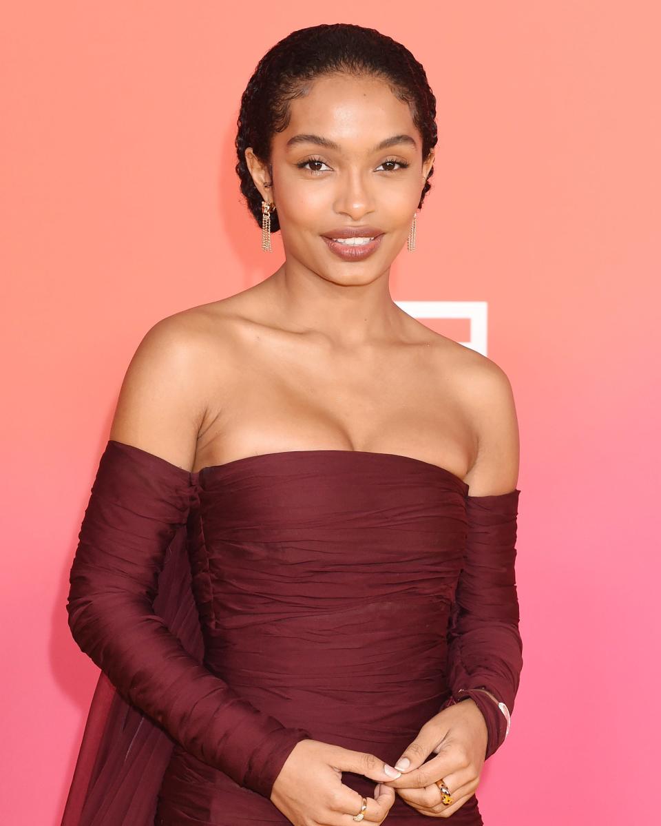 Closeup of Yara Shahidi