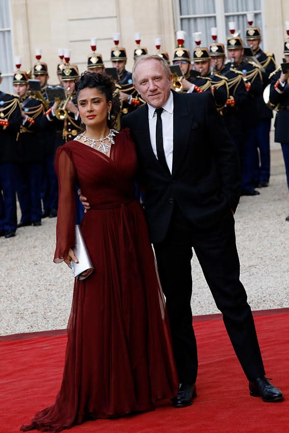 Salma Hayek y Francois-Henri Pinault