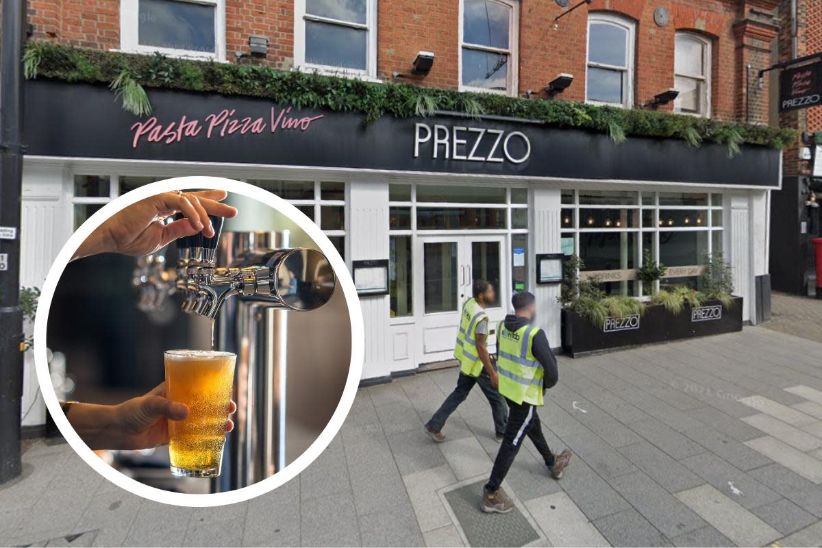 Former Prezzo in south Essex High Street set to be transformed into new pub <i>(Image: Google / Pixabay)</i>
