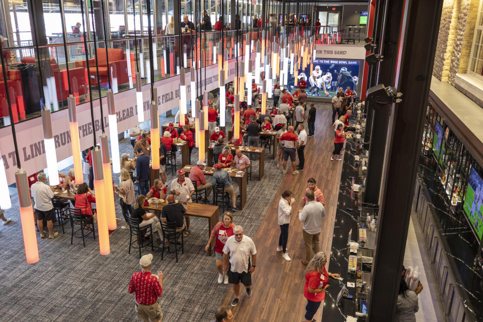 Wisconsin Badgers Camp Randall Future Project Grand Opening, Thursday, August 25, 2022, in Madison, Wis. (Photo: David Stluka/Wisconsin Athletic Communications)