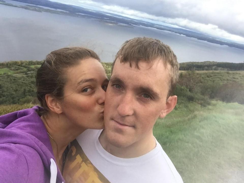 Mallory Franklin and fiance Ciaran Lee Edwards